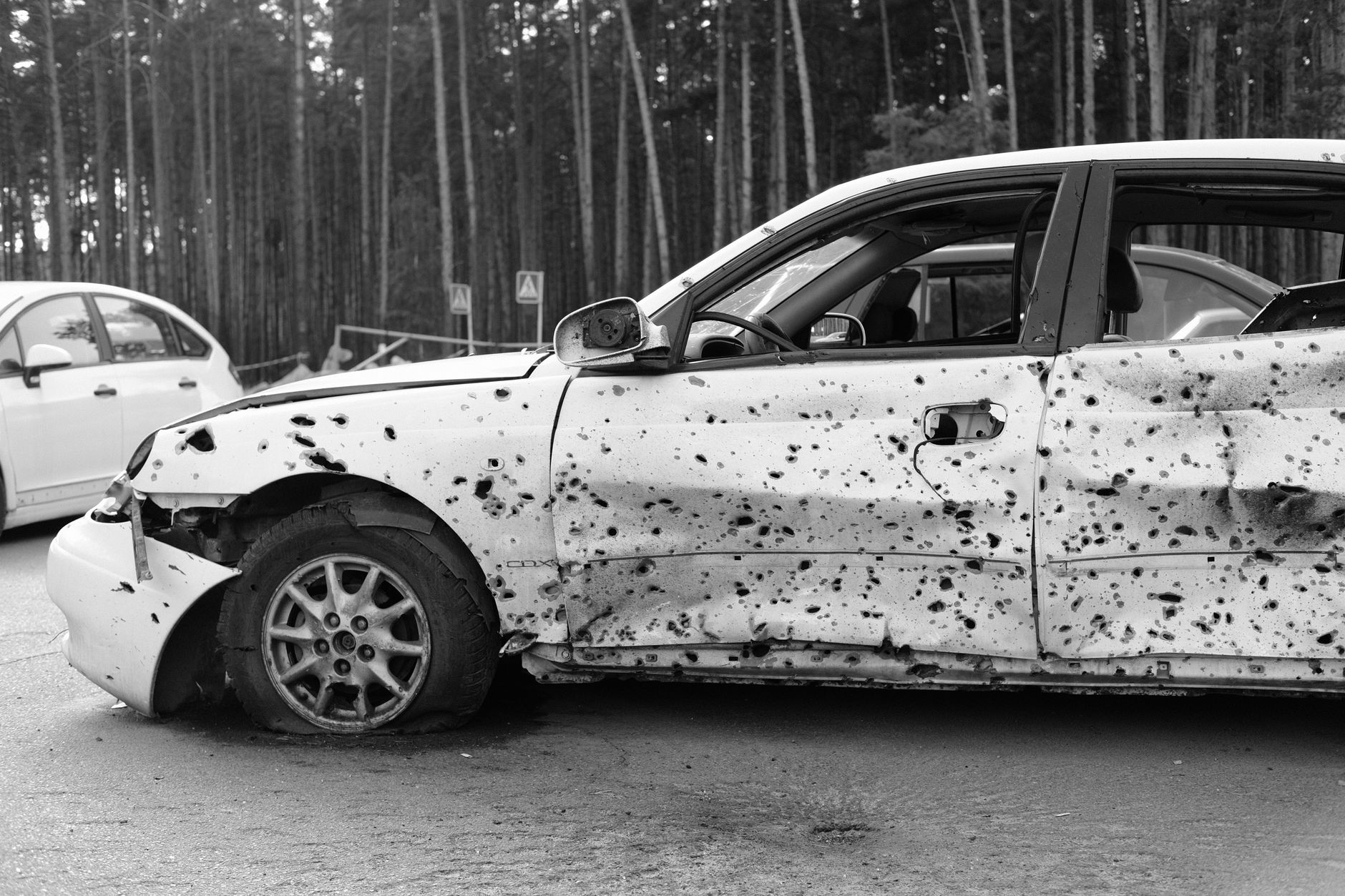 A step-by-step guide titled "What to Do Immediately After a Car Accident," with advice to stay calm and protect your rights.
